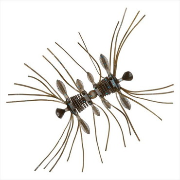 ダイワ ワーム スティーズ クアッドフォーゼ シナモンブルーフレーク