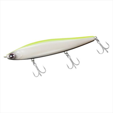 ダイワ シーバスルアー モアザン スイッチヒッター120F+R チャートバックブラックベリー