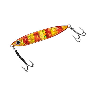 ダイワ メタルジグ 鏡牙ジグ ベーシック-QH100 赤金ときわゼブラ