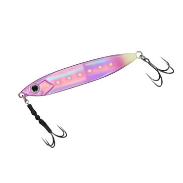 ダイワ メタルジグ 鏡牙ジグ ベーシック-QH130 ピーチグローケイムラSP