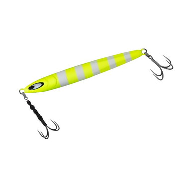 ダイワ メタルジグ 鏡牙ジグ セミロング-QH160 チャートゼブラ