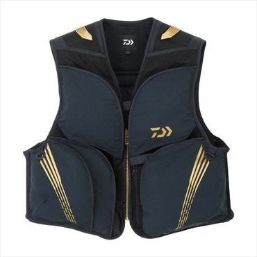 ダイワ フィッシングベスト DV-2126 クールショートベスト ブラック 2XL