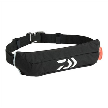 ダイワ ライフジャケット DF-2426 コンパクトライフジャケット(ウエストタイプ自動･手動膨脹式) ブラック フリー