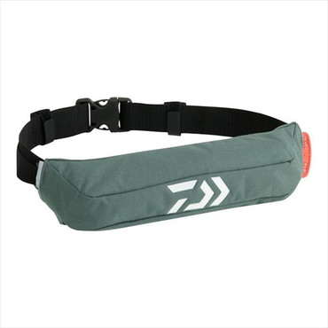 ダイワ ライフジャケット DF-2426 コンパクトライフジャケット(ウエストタイプ自動･手動膨脹式) グレー フリー