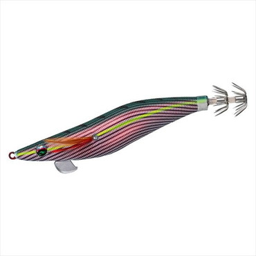 ダイワ エギ エメラルダスダートLC TypeS 3.5 赤-縞アーミーグリーン杉