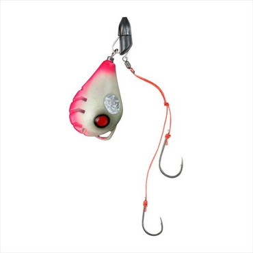 ダイワ テンヤ 紅牙遊動テンヤSSフリリグ8号 ピンク/グロー