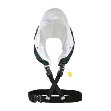 ダイワ ライフジャケット DF-2520FD ショートライフジャケット(ネックタイプ手動膨脹式)ブラック フリー