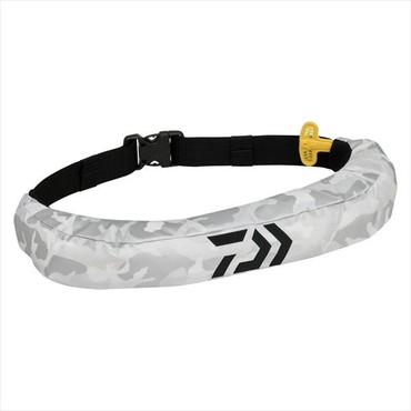 ダイワ ライフジャケット DF-2724 インフレータブルライフジャケット (ウエストタイプ自動･手動膨脹式) ホワイトシルバー フリー