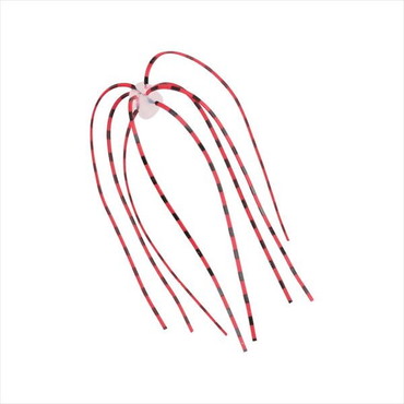 ダイワ タイラバ 鯛ラバ 紅牙接続パーツβ ゆるふわダンサーキャップ レッドゼブラ