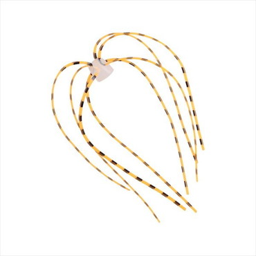 ダイワ タイラバ 鯛ラバ 紅牙接続パーツβ ゆるふわダンサーキャップ オレンジゼブラ