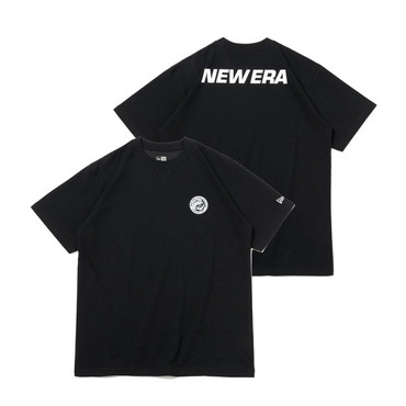 ニューエラジャパン ウェア 半袖 パフォーマンス Tシャツ New Era Angler's Club レギュラーフィット ブラック XL