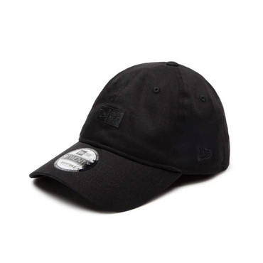 ニューエラジャパン 帽子 9TWENTY Stretch Cotton ボックスロゴ 【ニューエラアウトドア】 ブラック L/XL(61cm-65cm)