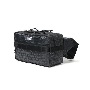 ニューエラジャパン タックルバッグ スクエア ウエストバッグ 7L ジャカードロゴ ブラック