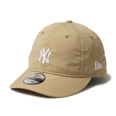 ニューエラジャパン 帽子 9THIRTY Tech Stretch SOLOTEX ECOPET ニューヨーク・ヤンキース ベージュ ML 57.0cm～61.0cm