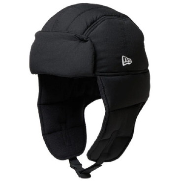 ニューエラジャパン 防寒帽子 トラッパー Angler Collection THERMOLITE POLARTEC ブラック XL(63cm)