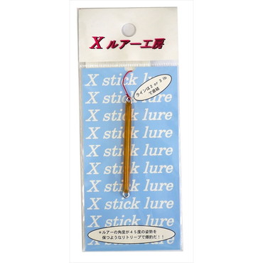 リセント Xスティックミニ 09g No19 クリアキャラメル