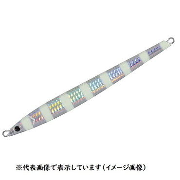 メジャークラフト　ジグパラ　バーチカル　ロング　ＪＰＶＬ－２５０ｇ　＃００７ゼブラグロー