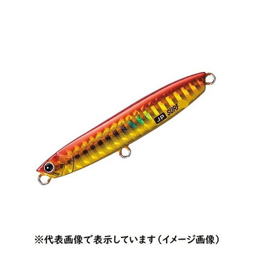 メジャークラフト ジグパラ サーフ JPSURF 40g #003レッドゴールド