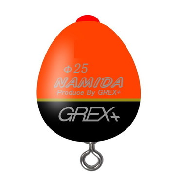 グレックスプラス ウキ NAMIDA (ナミダ)  Φ35 3B オレンジ