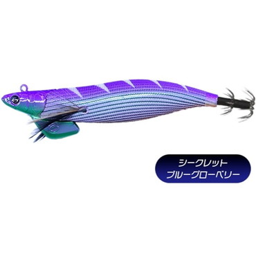 クレイジーオーシャン エギ ティップランナー 3号 #5 パープル/グリーン