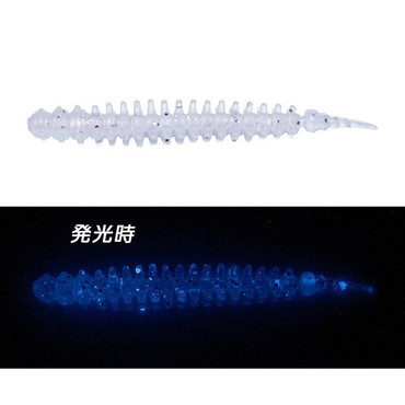 クレイジーオーシャン ワーム 海毛虫Jr. #17 シラス星