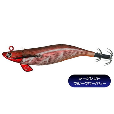 クレイジーオーシャン エギ ティップランナーチビ 2.5号 #14 ブラウン/レッド