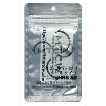 M.T.C.W HRS BB(高耐食ベアリング) シール 共通 内×外×厚(3×7×3)mm