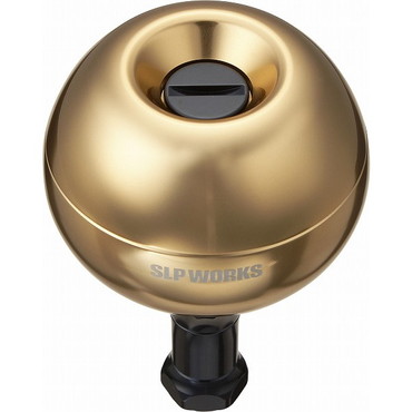 SLPワークス RCS 47mm アルミパワーラウンドノブ /ゴールド