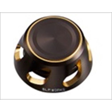 22SLPW スピニングハンドルキャップS ブラック/ゴールド