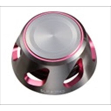 22SLPW スピニングハンドルキャップS シルバー/ピンク