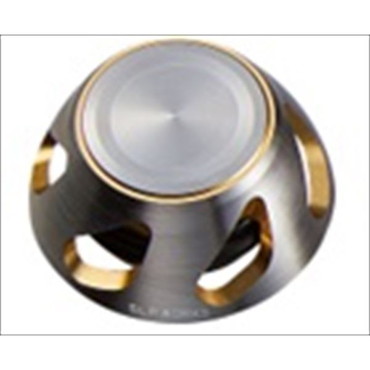 22SLPW スピニングハンドルキャップS2 シルバー/ゴールド