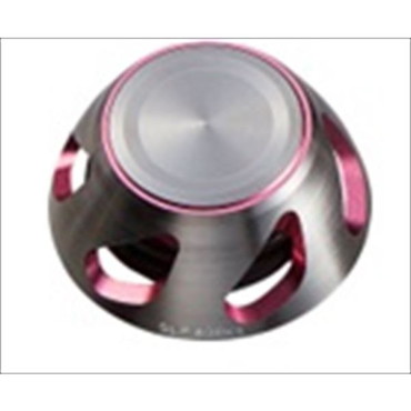 22SLPW スピニングハンドルキャップS2 シルバー/ピンク