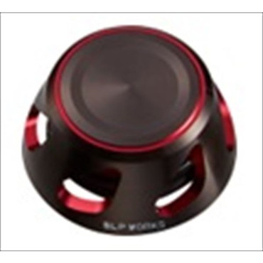 22SLPW スピニングハンドルキャップS ブラック/レッド