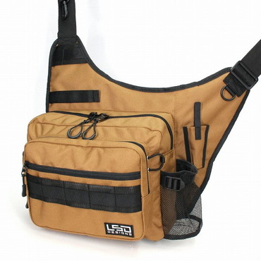 ＬＳＤ タックルバッグ ワンショットサイドネオ コーデュラコヨーテブラウン