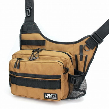 ＬＳＤ タックルバッグ ワンショットサイドJr.ネオ コーデュラコヨーテブラウン