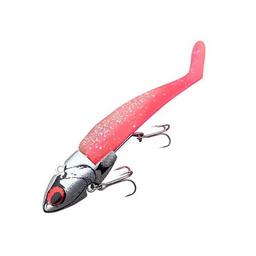 コアマン ワーム VJ-22 バイブレーションジグヘッド #008 シルバーヘッド/ピンクバック