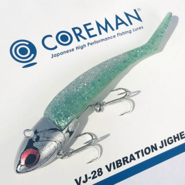 コアマン VJ-28 バイブレーションジグヘッド #003 シルバーヘッド/沖堤イワシ
