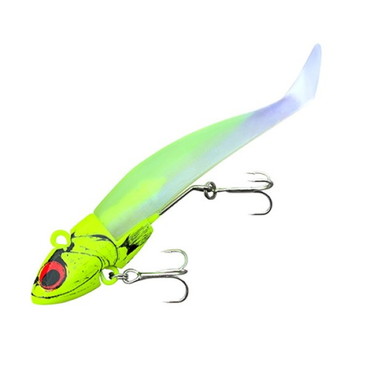 コアマン シーバスルアー VJ-16 バイブレーションジグヘッド #065 CH/チャートパール