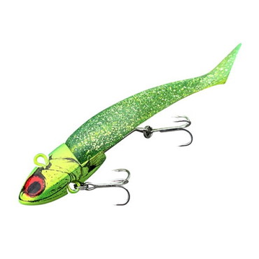 コアマン シーバスルアー VJ-16 バイブレーションジグヘッド #067 LH/ライムチャート