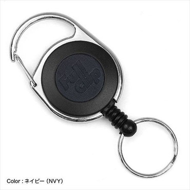 フルクリップ コードリール ロゴ NYV ネイビー