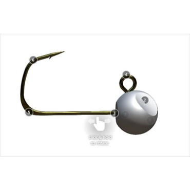 プログレ ジグヘッド バグバレット サーチ 1.0g