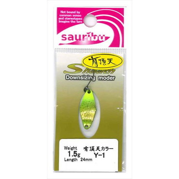 サウリブ スプーン シャース DM 1.5g 有頂天Y-1