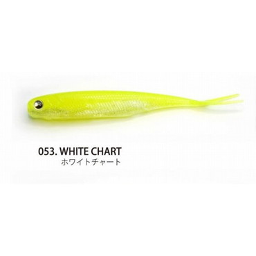 レイドジャパン ワーム フィッシュローラー 4インチ ホワイトチャート FISH ROLLER