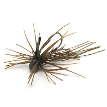 レイドジャパン ラバージグ エグダマ Type-LEVEL 5.5g ダークシナモン/ブルーFLK.