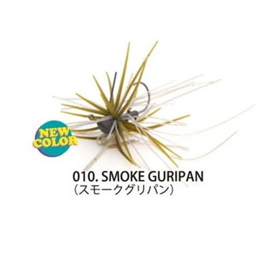レイドジャパン ラバージグ エグダマ Type-KIWAMI 2.7g スモークグリパン