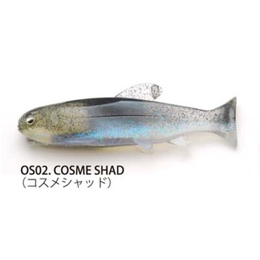レイドジャパン ワーム オサカナスイマー125 コスメシャッド