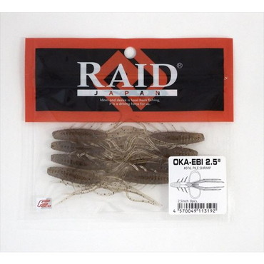 レイドジャパン ワーム オカエビ 2.5インチ パイルシュリンプ