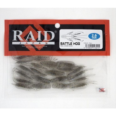 レイドジャパン ワーム バトルホッグ 2.6インチ コスメシャッド