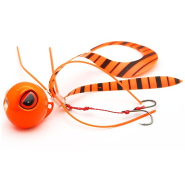 ライズジャパン タイラバ 鯛ラバ なみだま めだま(MEDAMA) 45g #ND04 べたオレンジ