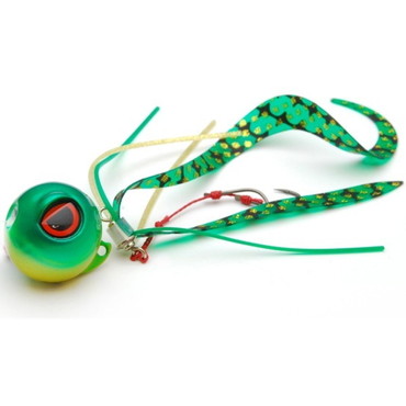 ライズジャパン タイラバ 鯛ラバ なみだま めだま(MEDAMA) 150g #ND06 グリーンゴールド